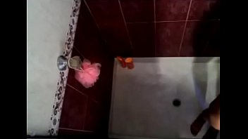 Hottest Black Slut Lives Taking Shower