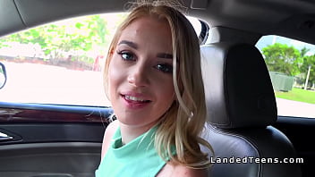 Teen In Fishnets Fucks Till Gets Facial