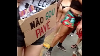 Loirinha Desfilando No Centro De Sp Carnaval De Rua