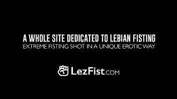 Skinny Lesbians Fisting Their Cunts