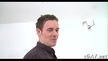 Lubricous Oral For Homosexual Stud