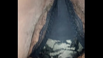 My Virgen Ass Under Fire And Cum With Black Panty