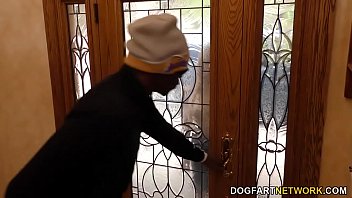 Cherie Deville Gives Blowjob To A Group Of Black Guy