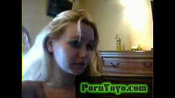 Cute Blonde Sucking Cock Cumshot