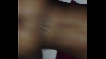 Young Black Chick With Plump Ass Fucked From The Back