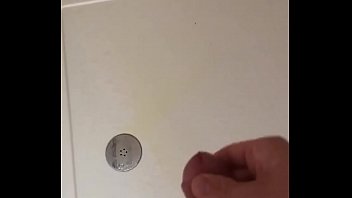 Teen With Hard Cock Pissing And Cum In Shower