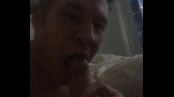 Curious Straight Guy Sucks Gay Strangers Cock.