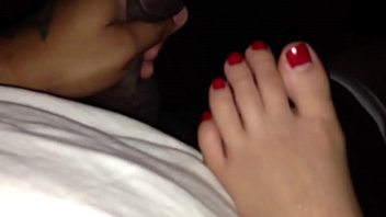 Viktor Von - Latina Toes Covered In Black Nut