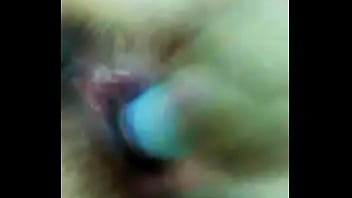 Asian Girl Play With Tube