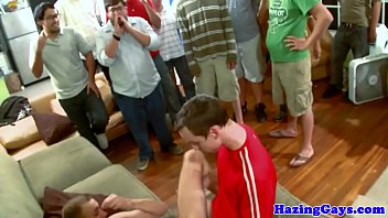 Hazed Collage Twinks Get Finger Banged