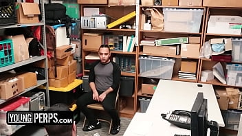 Youngperps - Hung Mall Cop Barebacks Straight Latin Stud For Stealing