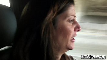 My Cute Girlfriend Backseat Blowjob