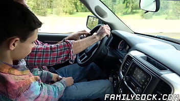 Twink Stepson Fucked In Nature By Stepdads Long Stick