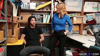 Female Lp Officer Fucks The Guy She Caught Stealing
