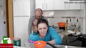 Hot Wife Fuck Hard By Husband- Latest Kitchen Sex