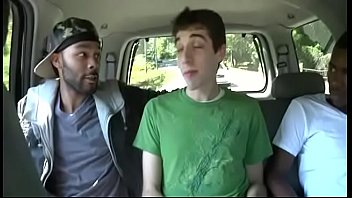 Hung White Twink Gets Assbanged By Blacks 08