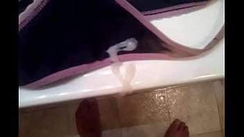 Me Cumming In My Wifes Friends Dirty Panties