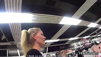 Czech Chick Gets Seduced In The Shopping Centre And Nailed In Pov