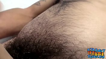 Hairy Jock Stroking His Massive Cock Until He Cums Hard