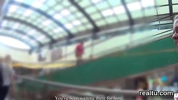Ravishing Czech Chick Was Seduced In The Shopping Centre And Banged In Pov