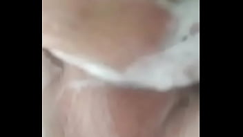 Mom With Big Tits Showering And Pussy