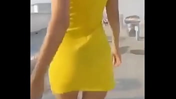 Hot Babe Pulls Guys Chained Cock