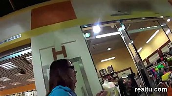 Attractive Czech Sweetie Is Tempted In The Mall And Fucked In Pov
