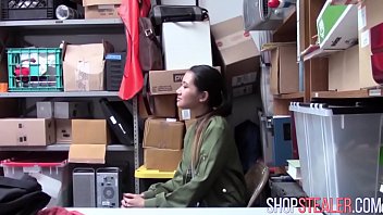 Little Robber Giving Blowjob And Drilled