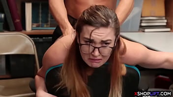 Sexy Shoplifting Teen Gets Punished And Hard Fucked