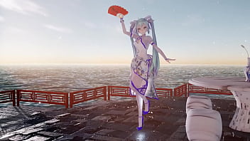 「MMD」_ 寄明月-Send to The Bright Moon ( Miku ) - 4KUHD -