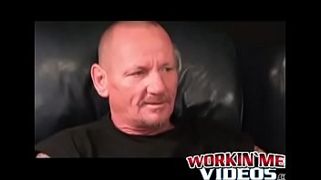 Inked Mature Guy Tugging And Stroking His Dick Solo