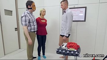 Frisky Sweetie Was Brought In Ass Hole Asylum For Painful Treatment