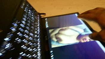 Spreading My Creamy Hot Cum On Nicki' Face N Boobies