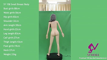 SY 158cm small breast sex doll 360_ show