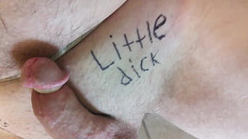 Beating Worthless Balls With Big Dildo Light Cbt