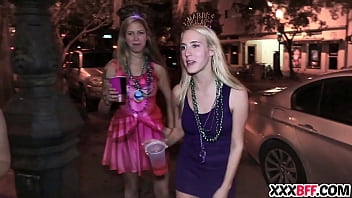 Sexy Friends Fuck At Mardi Gras - teen, pussy, hardcore, lesbians, sexy, petite, amateur, groupsex, POV, teens, big-cock, group-sex, b - Video 4047861