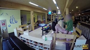 Hunt4k. Sex In A Bowling Place - I_ve Got Strike! - homemade, cash, money, cuckold, sharing, pick-up, hidden-cams, wife-sharing - Video 4002503