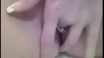 Bitch Playing With Her Fat Lil Pussy