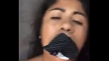 Now My Kitty Uses Panties As A Gag