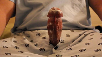 Asian Masturbates And Ejaculates With Lotion