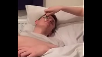 Young Stud Takes Creamy Load On Face