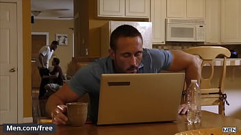 Men.com - (cliff Jensen, Damien Kyle, Myles Landon) - Coffee Time - Drill My Hole - Trailer Preview