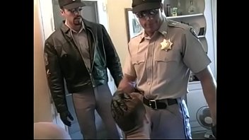 Hot Cop Dudes In Mmm Threesome Sucking Cock And Fucking Tight Ass