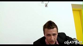 Pretty Flower Lad Is Giving Hunk A Nasty Blowjob