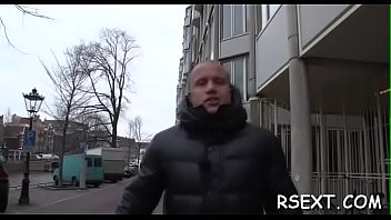 Sexy Slim Hooker Mounts A Big Dong And Rides Him Wildly