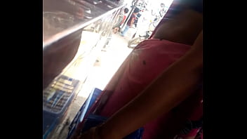 Hot Aunty Showing Her Big Navel And Boops