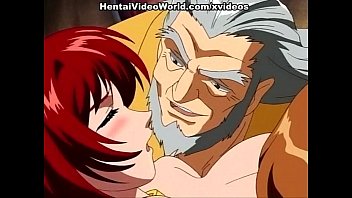 Hot Anime Redhead Enjoys Sex Toy