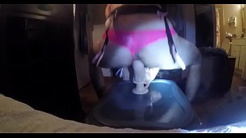 Twink Cd Riding Dildos, Piss And Cum Self Facials