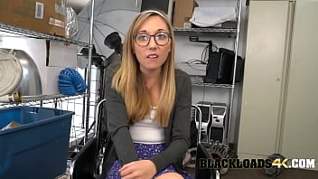 Nerdy Chick Gets A Job That Will Corrupt Her Pussy