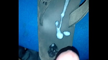 Cumshot On My Step Sister' Sandal